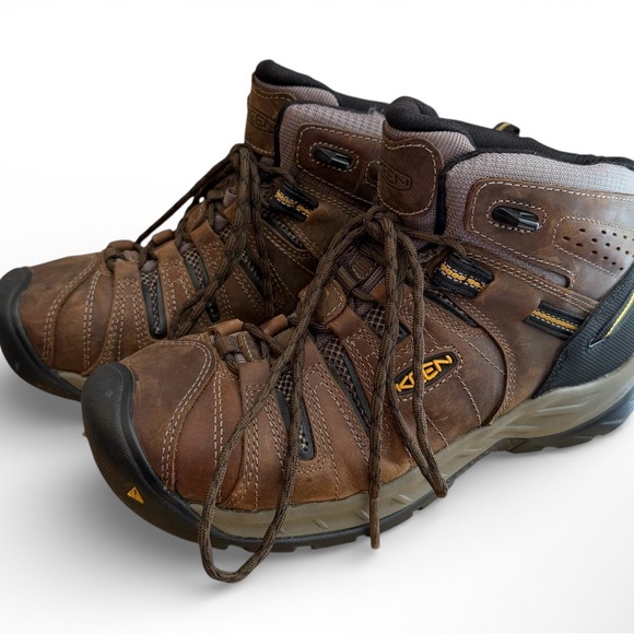 KEEN Utility Men's Flint II Waterproof Steel Toe Work Boots Size 7.5 D Women’s 9